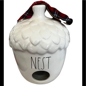 Rae Dunn Acorn Birdhouse NEST- NWT